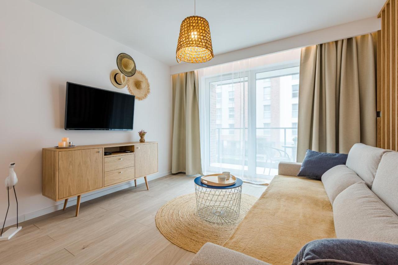 Apartmán Apartament Blue Door Marina Gdaňsk Exteriér fotografie