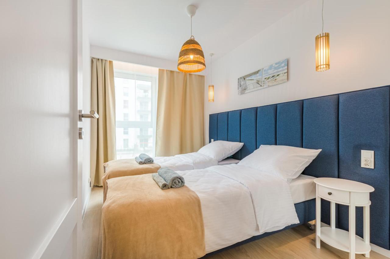 Apartmán Apartament Blue Door Marina Gdaňsk Exteriér fotografie